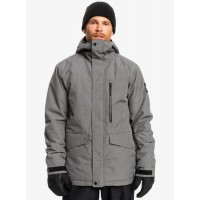 Quiksilver Mission Solid Jkt (Heather Grey)